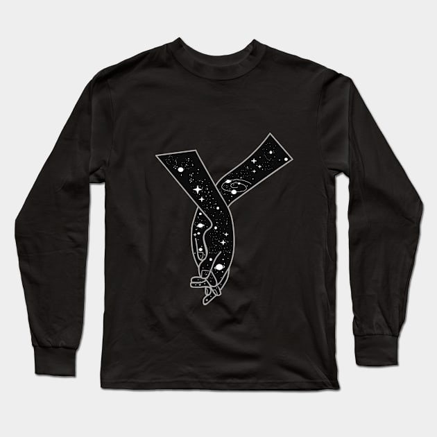 We are the universe Long Sleeve T-Shirt by Albaricoque